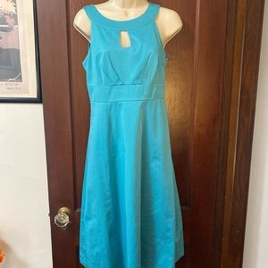 Beautiful Teal midi dress Like new
